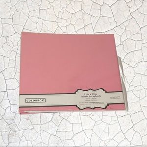 Colorbok Fabric Post Bound Scrapbook Photo Album